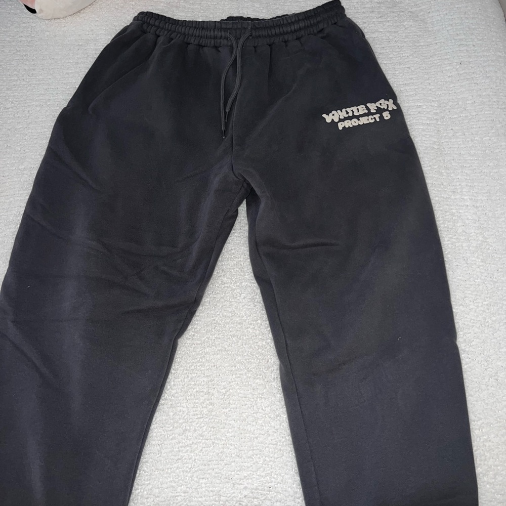 White Fox Sweatpants